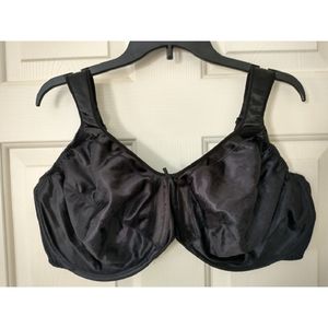 Bali Size 44G Minimizer Black Bra 3562